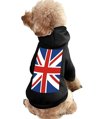 Chilly Dog Hundepullover, Union Jack, Größe XXS