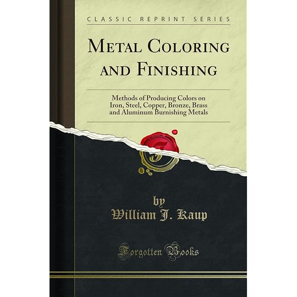 Buy The Colouring, Bronzing and Patination of Metals: A Manual for