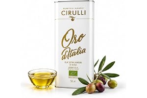 Frantoio Oleario Cirulli Behållare för Organic olivolja 5 liter | Kallpressad extra jungfruolja