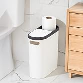 Porsima M-325 &Ccedil;&ouml;p Kutusu Banyo Mutfak &Ccedil;&ouml;p Kovası Kapaklı Banyo &Ccedil;&ouml;p Kovası 10 Lt
