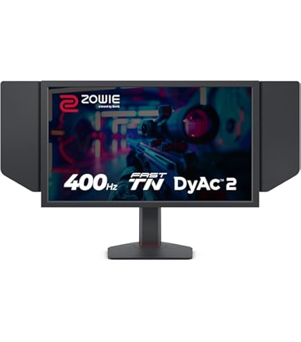 【ほぼ新品】Benq ZOWIE XL2566X+ 400Hz DyAc2 XL2566X+ 400Hz Fast-TN Gaming Monitor with DyAc 2 for Pro
