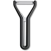 Victorinox Nova-Y D&uuml;z ve &Ccedil;ift Kenarli Soyacak,Siyah | Ergonomik &ccedil;ift kenarlı soyucu uzun şekilli malzemeler i&ccedil;in ideal