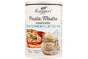 Ruggeri - Lievito Madre Essiccato (200g) - Attivo | Ideale per lievitazioni brevi e lunghe