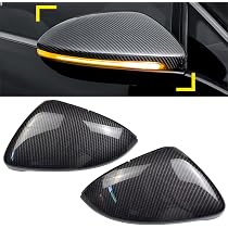 2 Couvertures De Rétroviseurs Fibre Carbone Pour Mercedes Classe A W176 2012-2017 - Look Sport