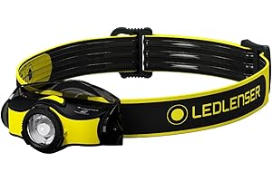 Ledlenser iH5R - Rechargeable LED Head Torch, Super Bright 400 Lumens Headlamp, Water Resistant (IP54), Camping, Hiking Equipment, Rechargeable Work Head Torch, Up to 35 Hours Running Time