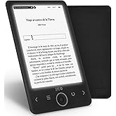 SPC Dickens Light 2 - 6" eBook with Light, Front Keys, Slim | Backlit display, 6 intensity levels, 8GB, physical keys, vertic