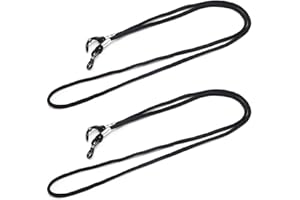 RUNFENG 2 Piezas Cordón de Gafa, Glasses Chain,Cuerda para Gafas de Gafas Antideslizante de Montura de Gafas,Correa de Gafa Ajustable Cuerda Gafas de Sol de Gafas para gafas Deportivas Gafas de sol Cadena