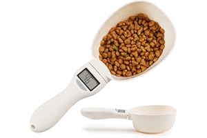 Zongha Cuchara Medidora Cocina Cucharas Medidoras Tazas de medición de Alimentos Secos de Gato Alimentos para Mascotas Pala De medición cucharas y Tazas