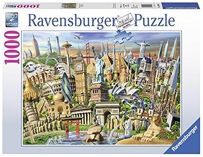 Ravensburger World Landmarks 1000 PC Puzzle
