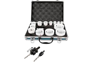 Makita D-47307 Zestaw Otwornic, Biały, L, 16 Części