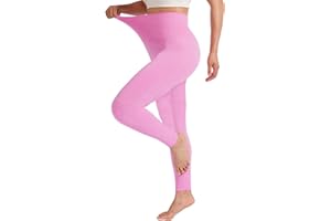 Ancrina Leggings mit hoher Taille für Damen, weiche, Dehnbare Leggings, sportliche Bauchkontrollhose für Lauf-Workout-Strumpfhosen