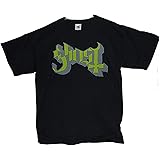NUOVI DA UOMO RAGAZZO GHOST OFFICIAL TOUR PESANTE SCURO ROCK METAL T-SHIRT NERA - SZ S M L XL XXL