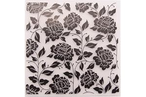 HLLR Bricolage Scrapbooking Papier Album Photo Carte décoration Fleur en Plastique gaufrage Dossier pochoirs modèle moules