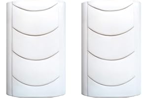 METROX Nawilżacz powietrza, 2-częściowy zestaw z ceramiki, kolor biały, kształt płaski, do mocowania na kaloryferze/grzejniku, dyfuzor wody, a1668