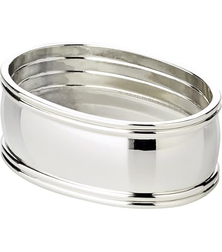Alessi Barkring Serviettenhalter Set - Design Serviettenringe Weiß
