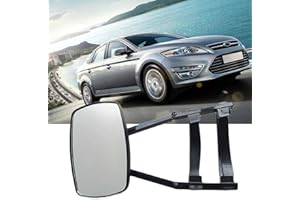 TINMAGI 2 Stück Wohnwagenspiegel,Caravanspiegel PKW,Wohnwagenspiegel auto,Ersatz-Doppel Seitenspiegel,Universalspiegel Außenspiegel Anhängerspiegel, für Wohnwagen/Anhänger