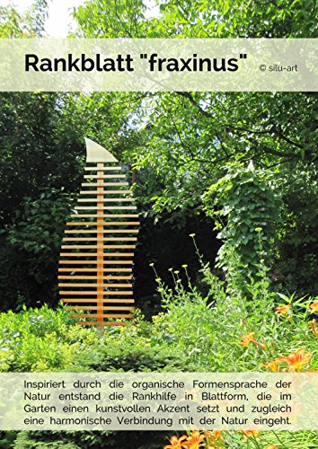 dobar Design Pflanzen-Rankhilfe, Rankgitter-Rankgerüst, natur, 76 x 6.5 x 186 cm, 58220e - 2