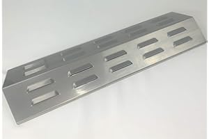 EWH Copertura bruciatore in acciaio inox per barbecue a gas Landmann Grillchef 12344 & 12325 / Attracto (dimensioni: 52 x 15 x 3,5 cm)