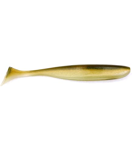 Keitech FAT Swing Impact Gomma Pesca, Misure 3,8 E 4,8 Pollici, Per Luccio, Persico, Lucioperca