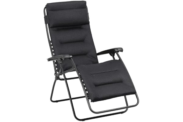 Lafuma Noll Gravity quiltad Relax fåtölj - RSX Clip, Stål