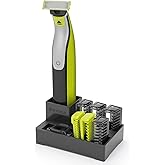 Aufsätze mit Rasierständer Kompatibel mit O Blade Face und Body Rasierer Ersatzklinge/Klingen