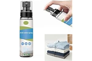 MIAYICAL Antistatik Spray, Statik Schutzspray, Antistatikspray Für Kleidung, Anti Static Spray, Tragbare Verhindert Statik Spray, Reduzieren Sie Statische Elektrizität Auf Kleidung, Textilien und Möbeln,100ML