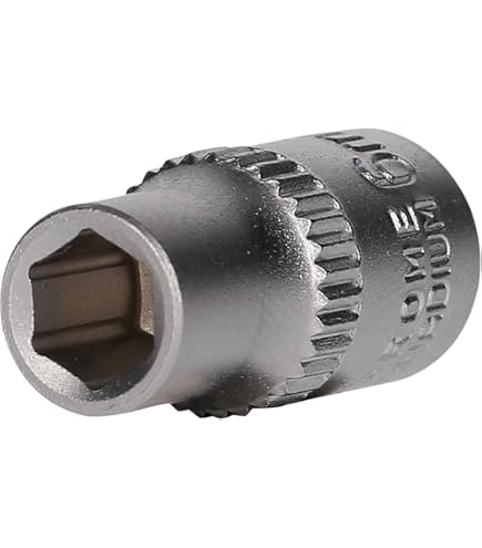 Proxxon Steckschlüsseleinsatz / Nuss 6mm, Antrieb 6,3mm (1/4 Zoll) - ChromVanadium, Langlebig & Robust