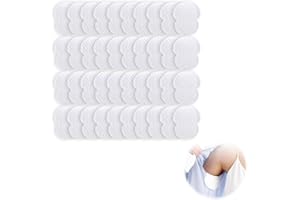 wilcractk 40 Parches Almohadillas Sudor Axilas Mujer Hombre, Parches Antitranspirante Axilas, Invisibles y Cómodos para las Axila - Protección Antimanchas de Sudor para Mujeres y Hombres