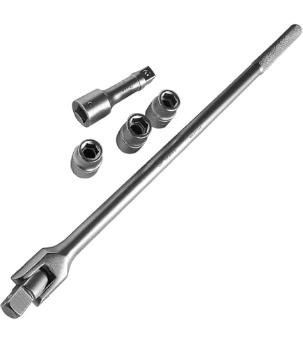 Draper 63116 Powerdrive Schlag-Verlängerungsstange, 250 mm, 1,27 cm Vierkantantrieb, Blau