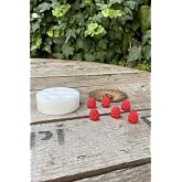 Rufus Concept Raspberry Octal Candle Mold (Silicone) (1.4 x 1.4 x 1.5 cm) (Small Decoration Mold) 1 Piece