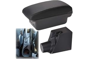 AOJIEK Auto Armlehne Pu Leder Mittelarmlehne Organizer FüR Yaris FüR Yaris Hybrid Mit Staufach Innenausstattung ZubehöR