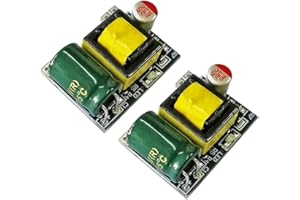 MEROURII 2 Pack AC DC Switching Power Module AC 220V to DC 5V Micro-Volume Isolated Switching Isolated Regulated Power Module