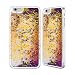 Produktbild Head Case Designs Gold Mandala Doodle Purpur Handyhülle mit flussigem Glitter für Apple iPhone 6 Plus / 6s Plus