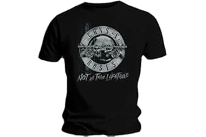 Guns N Roses Official T Shirt Not in This Lifetime Tour XEROX Bullet