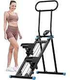 Stepper D'escalier Pliable Avec Résistance Réglable - Machine De Fitness Maison, Capacité 110 Kg, écran LCD - 5