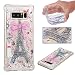 Produktbild Docrax Samsung Galaxy Note8 Handy Hülle Glitzer Flüssig, Handyhülle Silikon Stoßfest Kratzfest Schutzhülle Bumper Case für Samsung Galaxy Note8 - DOYBO43613#4
