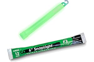Cyalume 12 Hour 6” SnapLight (15cm) Green lightstick Branded