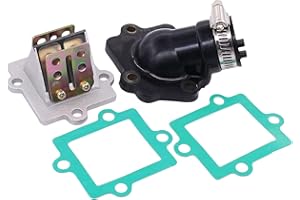 Doo Engy Bloque de membrana con colector de admisión y juntas Set para Yamaha Aerox Nitro Aprilia SR50 Roller