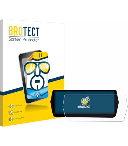 Brotect Pellicola In Vetro Ibrido AirGlass Per HTC U12 Plus - Durezza 9H, Anti-impronta, Made In Germany