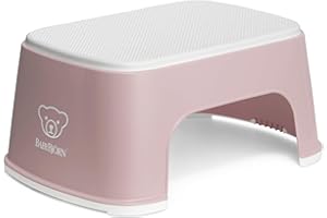 BabyBjörn Step Stool, Powder pink/White