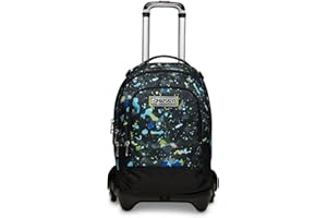 Seven S.p.a. Jack 3wd Detach Trolley, Unisex - Bambini e ragazzi, Multicolore, 33 x 52 x 31 cm