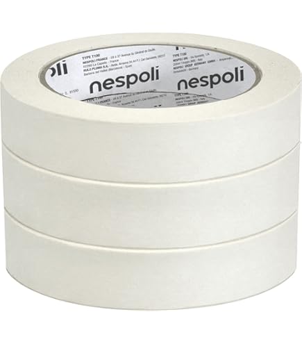 Ruban De Masquage Crêpe Plat Nespoli Blanc 50mm X 50m 9550019465050 808