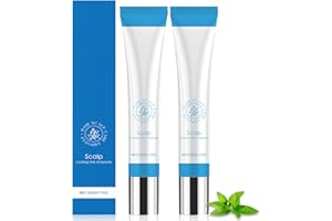 DAMIGHT 2Pcs Seapuri Scalp Serum, Scalpy Hair Growth Serum for Hair Loss, Scalp Cooling Hair Ampoule, Scalp Massager Treatment for Women and Men, Non-Greasy, Lightweight, Exfoliate Dandruff (B)