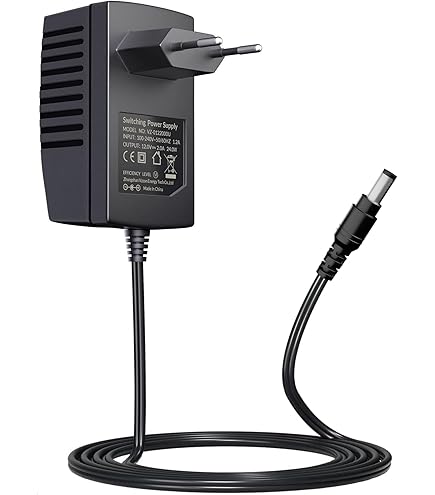 TOP CHARGEUR Netzteil 12V Für Thomson SAT-Receiver THS804 - 110cm Kabel, EU-Stecker