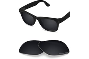 BLAZERBUCK Spolaryzowane soczewki zastępcze antysolne do RayBan Meta Wayfarer RW4006 50 mm okulary przeciwsłoneczne