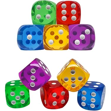 Dadi Personalizzati The Jesters Per Giochi Da Tavolo - Ispirati, Fatti A Mano UK