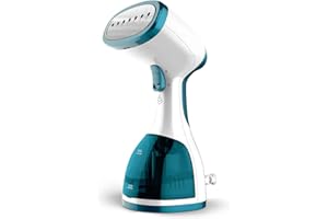 homeasy Cepillo de Vapor Plancha de Vapor 1000 W con depósito de Agua de 260 ml en 35 s rápido Calentamiento para el día a día y Viajes