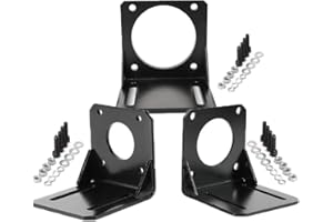 RATTMMOTOR Stepper Motor Mounting Bracket 3 PCS Nema 23 Mount with Screws for CNC Engraving/Milling Maschine