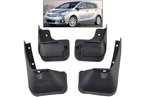 WUURAA 4 Stück Auto Schmutzfänger für Toyota Verso 2009-2018, Schmutzfänger Schlamm spritzwassergeschützte Platte Spritzschutz Kotflügel