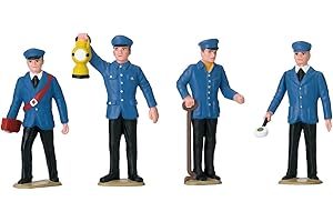 LGB- Figuren-Set Bahnpersonal Deutschland Accesorios, Color Divers (53001)
